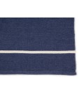 Jaipur Living Corbina Indoor/ Outdoor Stripe Dark Blue/ Ivory Area Rug (2'X3')