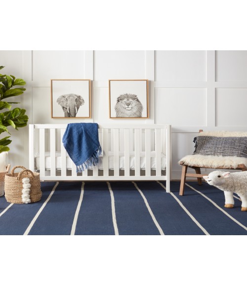 Jaipur Living Lanai Dark Blue LAN02 18 in. Swatch Square Rug