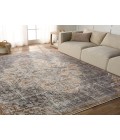 Jaipur Living Lynette Medallion Tan/ Blue Runner Rug 3'X10'