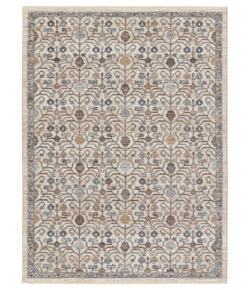 LAR04 Primrose Rug Jaipur Living Primrose Trellis Blue/ Gold Area Rug 10'X14'