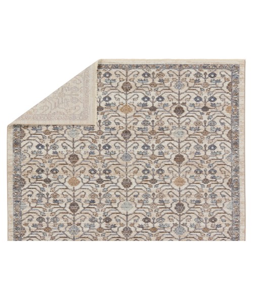 LAR04 Primrose Rug Jaipur Living Primrose Trellis Blue/ Gold Area Rug 10'X14'