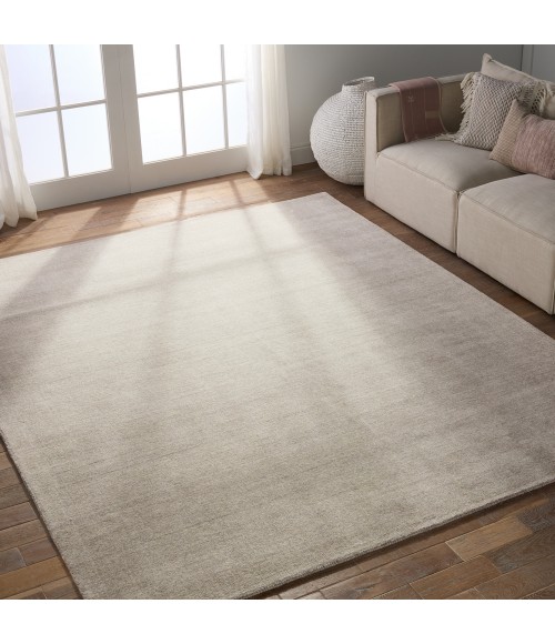 Jaipur Living Oplyse Handmade Stripe Gray/ Silver Area Rug 12'X15'