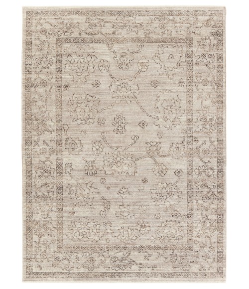 LEI02 Camille Rug Vibe by Jaipur Living Camille Floral Gray/ Brown Area Rug 5'X7'6"
