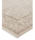 LEI02 Camille Rug Vibe by Jaipur Living Camille Floral Gray/ Brown Area Rug 5'X7'6"