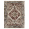 Vibe by Jaipur Living Leila Emory LEI03 Red - Blue 5 ft. X 7 ft. 6 in. Rectangle Rug