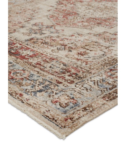 Vibe by Jaipur Living Emory Medallion Red/ Blue Area Rug 5'X7'6"