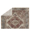 Vibe by Jaipur Living Emory Medallion Red/ Blue Area Rug 5'X7'6"