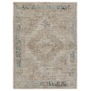 Vibe by Jaipur Living Leila Emory LEI04 Taupe - Tan 4 ft. X 5 ft. 2 in. Rectangle Rug