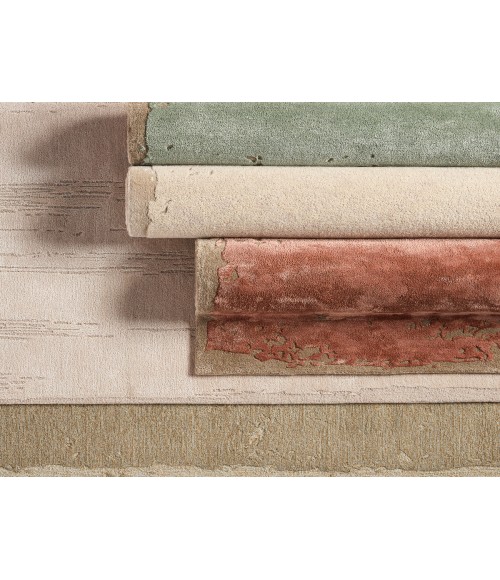 Jaipur Living Avenue Handmade Abstract Terracotta/ Taupe Area Rug 6'X9'