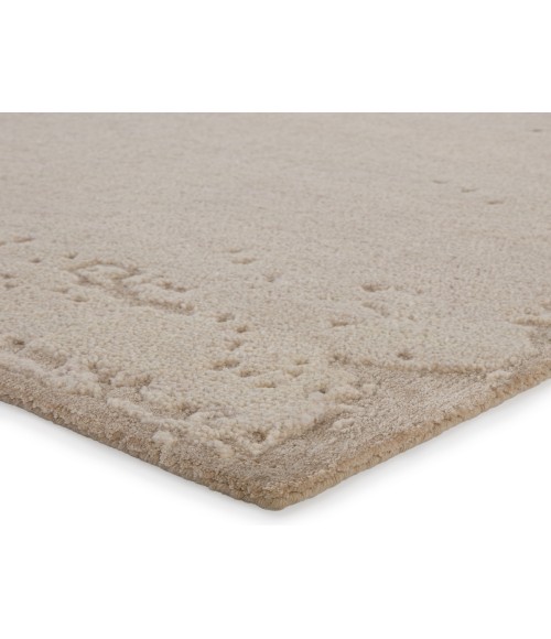Jaipur Living Avenue Handmade Abstract Cream/ Taupe Area Rug 10'X14'