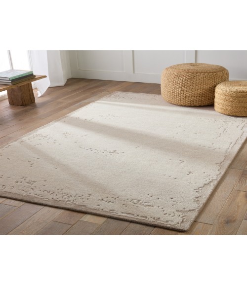 Jaipur Living Avenue Handmade Abstract Cream/ Taupe Area Rug 10'X14'