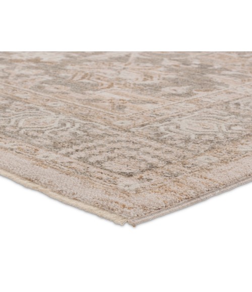 Jaipur Living Acair Medallion Beige/Gray Area Rug 8'X10'