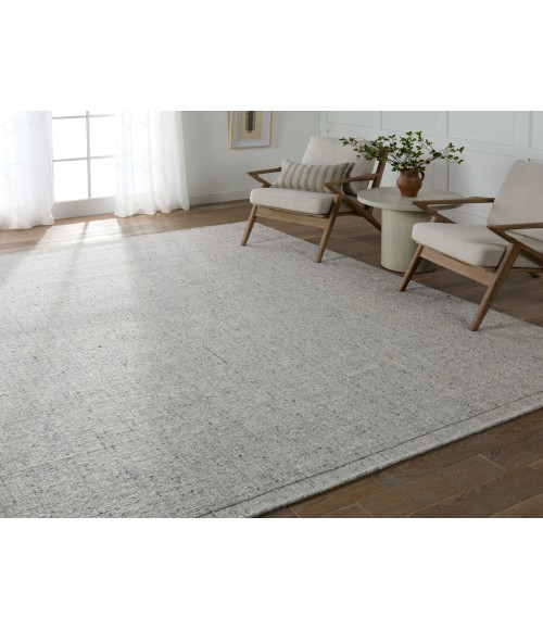Jaipur Living Westen Handmade Solid Gray Area Rug 8'X10'
