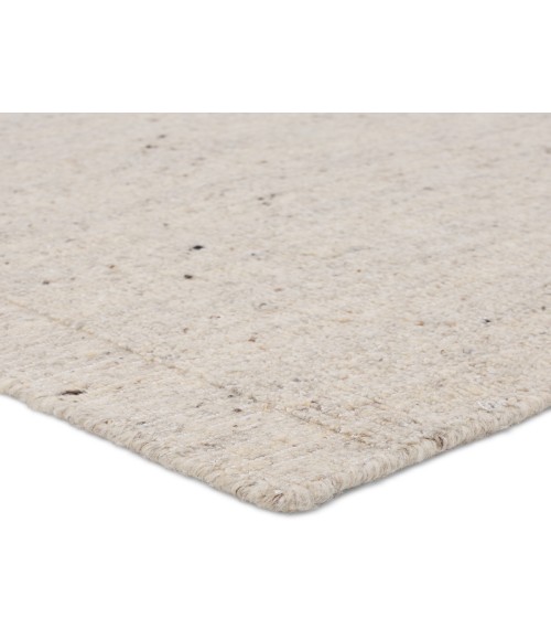 Jaipur Living Westen Handmade Solid Cream/ Tan Area Rug 8'X10'