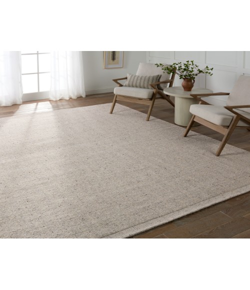 Jaipur Living Westen Handmade Solid Cream/ Tan Area Rug 8'X10'