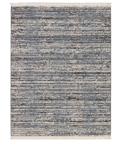 Jaipur Living Duna Striped Blue/ Gray Area Rug 6'7"X9'6"