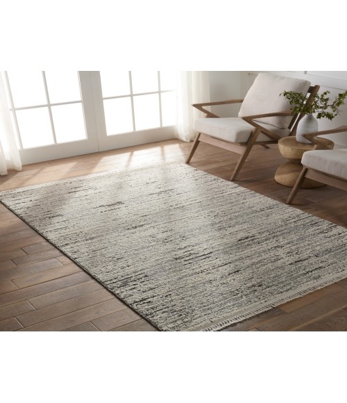 Jaipur Living Duna Striped Gray/ Cream Area Rug 10'X14'