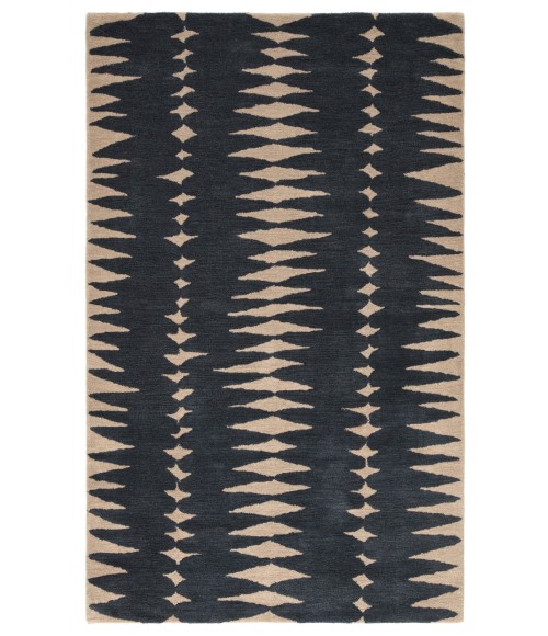 En Casa By Luli Sanchez Tufted Area Rug Luli Sanchez by Jaipur Living Tear Drops Handmade Geometric Gray/ Beige Area Rug (2'X3')