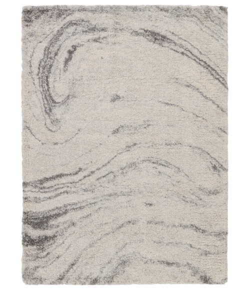 Jaipur Living Windsor Abstract Gray/ Cream Area Rug 5'3"X7'7"