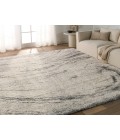 Jaipur Living Windsor Abstract Gray/ Cream Area Rug 5'3"X7'7"