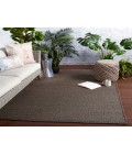 Jaipur Living Ryker Indoor/ Outdoor Solid Brown/ Gray Area Rug (4'X6')