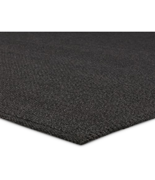 Jaipur Living Ryker Handmade Indoor/Outdoor Solid Charcoal Area Rug 10'X14'