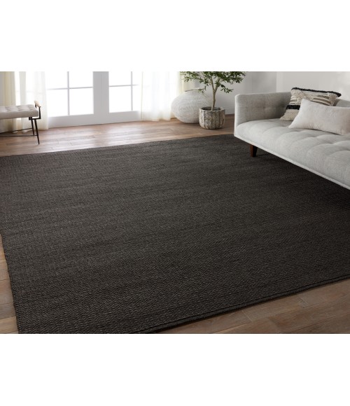 Jaipur Living Ryker Handmade Indoor/Outdoor Solid Charcoal Area Rug 10'X14'