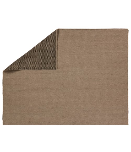 Jaipur Living Ryker Handmade Indoor/Outdoor Solid Taupe Area Rug 6'X9'
