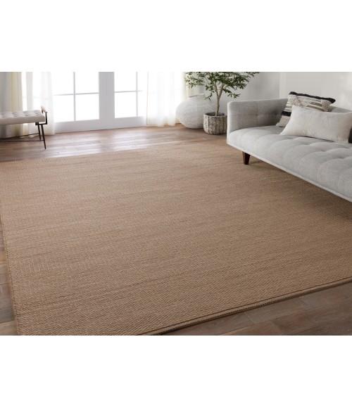 Jaipur Living Ryker Handmade Indoor/Outdoor Solid Taupe Area Rug 6'X9'
