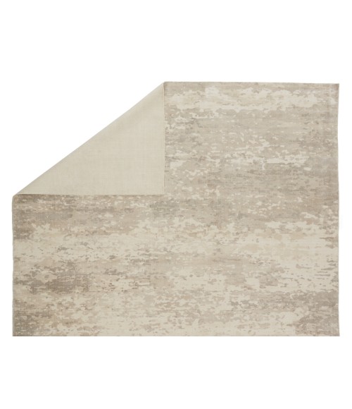 Barclay Butera by Jaipur Living Retreat Handmade Abstract Light Gray/ Ivory Area Rug (5'X8')