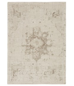 Barclay Butera By Jaipur Living Canyon Handmade Medallion Ivory/ Light Gray Mbb03 Area Rug 6 ft. X 9 ft. Rectangle