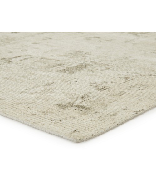 MBB03 Canyon Rug Barclay Butera by Jaipur Living Canyon Handmade Medallion Ivory/ Light Gray Area Rug 10'X14'