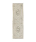 MBB03 Canyon Rug Barclay Butera by Jaipur Living Canyon Handmade Medallion Ivory/ Light Gray Runner Rug 3'X10'
