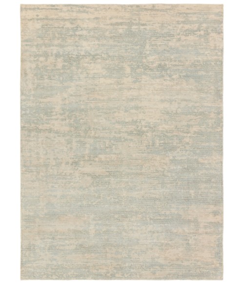 Barclay Butera by Jaipur Living Retreat Handmade Abstract Teal/ Cream Area Rug 5'X8'