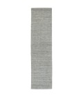 Jaipur Living Vassa Handmade Solid Blue/ Gray Runner Rug 3'X12'