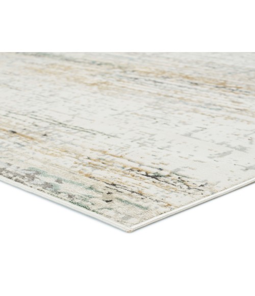 Melo Area Rug Vibe by Jaipur Living Mathis Abstract Ivory/ Gold Area Rug (9'3"X12')