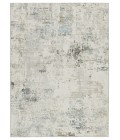 Melo Area Rug Vibe by Jaipur Living Jehan Abstract Gray/ Light Blue Area Rug (5'3"X8')