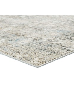 Vibe by Jaipur Living Melo Kenrick MEL08 Black Light Blue 6 ft. 7 in. X 9 ft. 6 in. Rectangle Rug