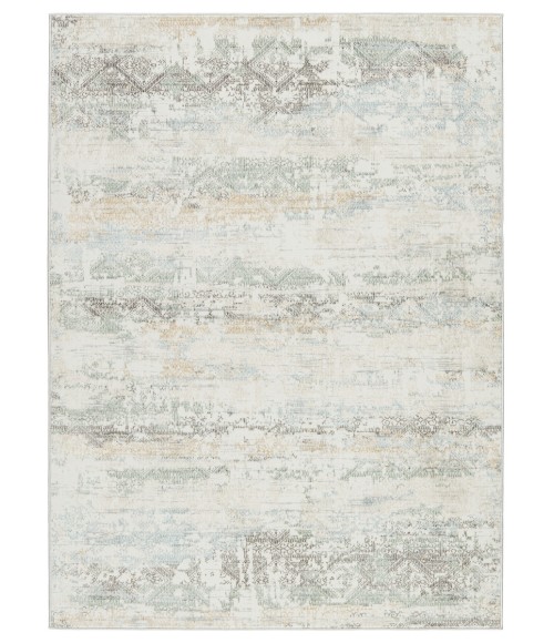 Melo Area Rug Vibe by Jaipur Living Chantel Trellis Gray/ Green Area Rug (5'3"X8')