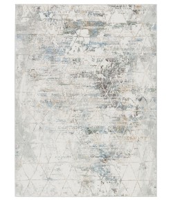 Vibe by Jaipur Living Melo Arya MEL10 Black Light Blue 5 ft. 3 in. X 8 ft. Rectangle Rug