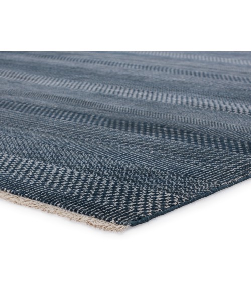 Jaipur Living Adler Tribal Dark Blue/ Ivory Area Rug (8'X10')