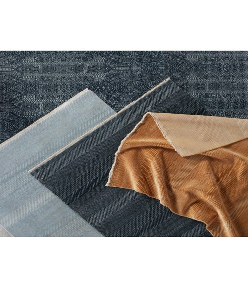 Jaipur Living Adler Tribal Dark Blue/ Ivory Area Rug (8'X10')