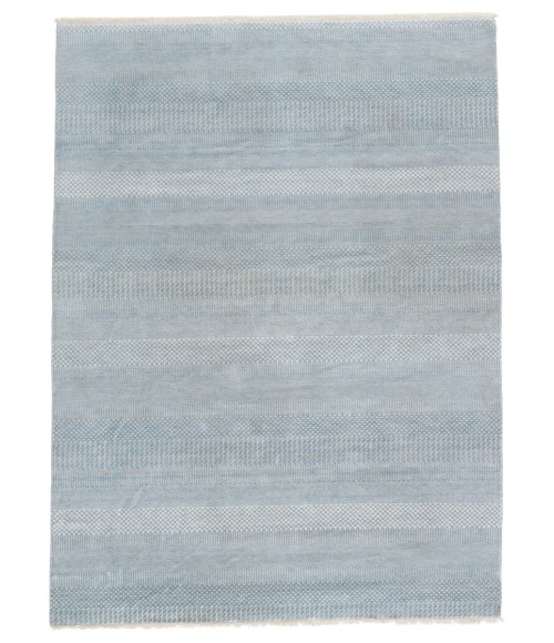 Jaipur Living Adler Tribal Sky Blue/ Ivory Area Rug (8'X10')