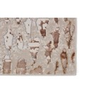 Nikki Chu by Jaipur Living Kimball Animal Beige/ Bronze Area Rug (6'7"X9'6")