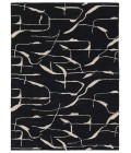 Nikki Chu by Jaipur Living Noir Handmade Abstract Black/ White Area Rug 8'X10'