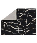 Nikki Chu by Jaipur Living Noir Handmade Abstract Black/ White Area Rug 8'X10'