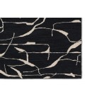 Nikki Chu by Jaipur Living Noir Handmade Abstract Black/ White Area Rug 8'X10'