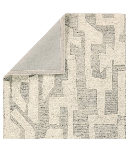 Nikkichu Mallino By Nikki Chu Ivorywhite Mnk02 7 Ft. 9 In. X 9 Ft. 9 In. Rect. Rug