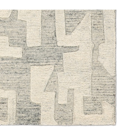 Nikkichu Mallino By Nikki Chu Ivorywhite Mnk02 7 Ft. 9 In. X 9 Ft. 9 In. Rect. Rug