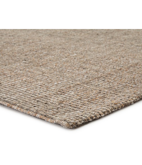 Jaipur Living Sutton Natural Solid Tan/ Black Area Rug (5'X8')